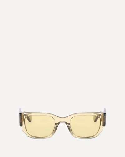 BOTTEGA VENETA INTRECCIATO SQUARE SUNGLASSES