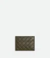 Bottega Veneta Intrecciato Stamp Credit Card Case