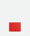Bottega Veneta Intrecciato Stamp Credit Card Case