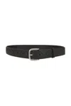 Bottega Veneta Intrecciato Taurillon 3.5 Cm Belt