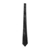 Bottega Veneta Black Intrecciato Leather Tie In Black