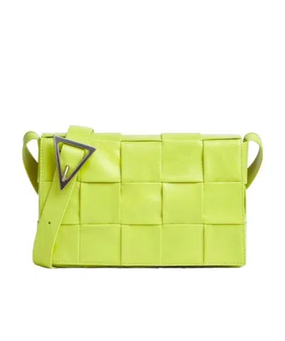 Bottega Veneta Intrecciato Tote Bag In Yellow