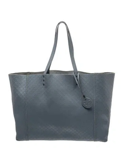 Pre-owned Bottega Veneta Intrecciato Tote In Blue
