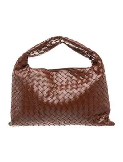 Pre-owned Bottega Veneta Intrecciato Tote W/ Tags In Brown