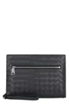 Bottega Veneta Medium Intrecciato Leather Clutch Bag