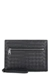 Bottega Veneta Medium Intrecciato Leather Clutch Bag