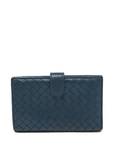 Pre-owned Bottega Veneta Intrecciato Wallet