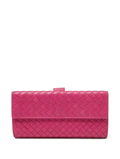 Pre-owned Bottega Veneta Intrecciato Wallet