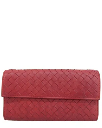 Pre-owned Bottega Veneta Intrecciato Wallet (authentic Pre-loved)