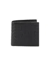 Bottega Veneta Intrecciato Weave Bifold Wallet In Black