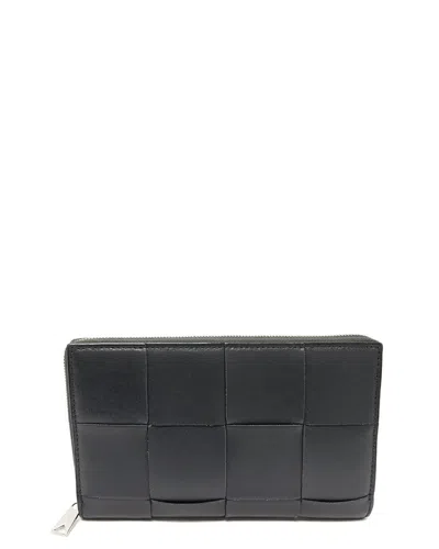 Bottega Veneta Intrecciato Zip Wallet (authentic Pre-loved)