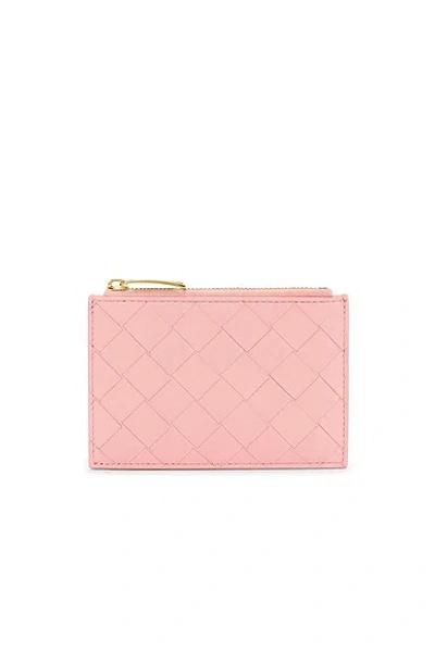 Bottega Veneta Intrecciato Zipped Card Case