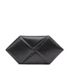 Bottega Veneta Intrecciato Zipped Clutch In Black