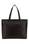 BOTTEGA VENETA BOTTEGA VENETA INTRECCIATO ZIPPED LARGE TOTE BAG