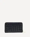 Bottega Veneta Women Leather Wallet With Intrecciato Motif