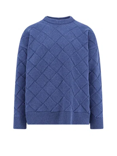 BOTTEGA VENETA INTRECCIO 3D WOOL SWEATER