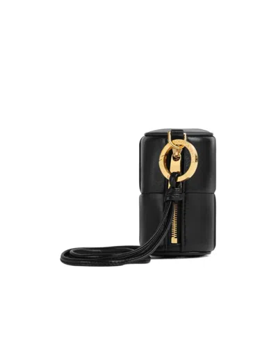 Bottega Veneta Intreccio Braided Wallet In Black