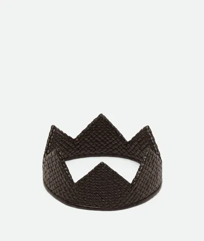 Bottega Veneta Intreccio Head Crown In Pink