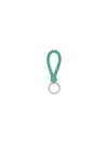 Bottega Veneta 'intreccio' Keyring In Green