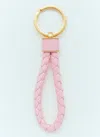 Bottega Veneta Portachiavi In Pink