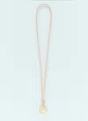 Bottega Veneta Intreccio Long Keyring In Pink