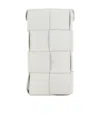 Bottega Veneta Intreccio Slung Mobile Phone Bag In White