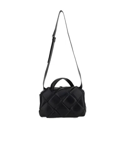 Bottega Veneta Intreccio Tote Bag In Black