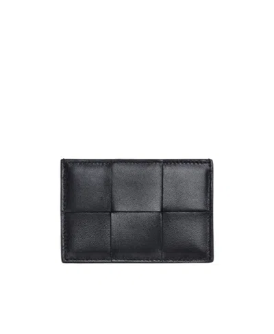 Bottega Veneta Intreccito Card Package In Black