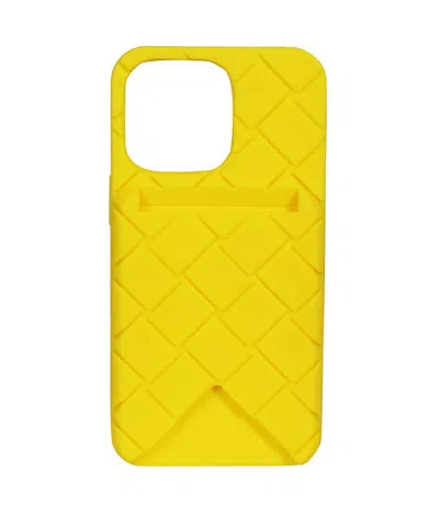 Bottega Veneta Iphone 13 Pro Case In Yellow