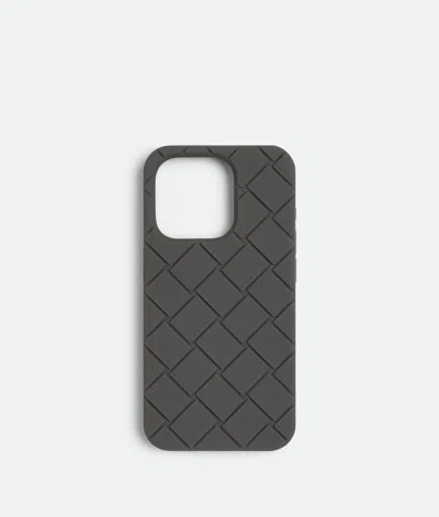 Bottega Veneta Iphone 15 Pro Case In Lapilli