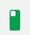 Bottega Veneta Iphone 15 Pro Case In Parakeet