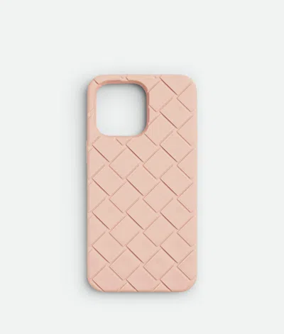 Bottega Veneta Iphone 15 Pro Max Case In Cameo