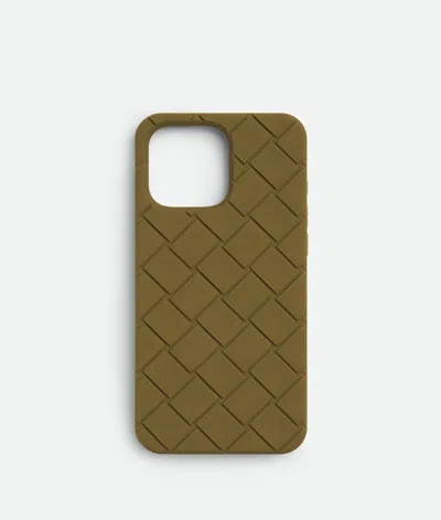 Bottega Veneta Iphone 16 Pro Max Case In Algae