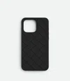 Bottega Veneta Iphone 16 Pro Max Case In Black