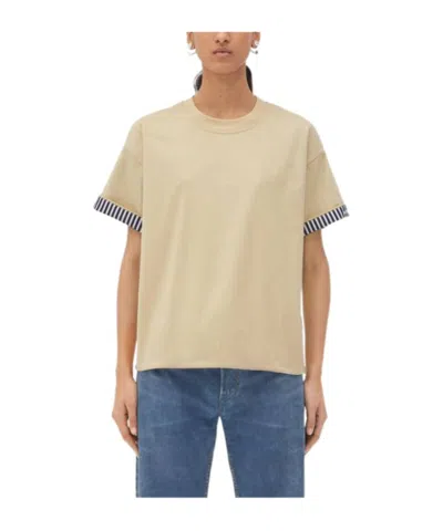 BOTTEGA VENETA BOTTEGA VENETA CREWNECK SHORT-SLEEVED T-SHIRT