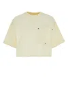 Bottega Veneta Jersey Cropped T-shirt With V Pocket