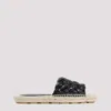Bottega Veneta Jack Intrecciato Flat Sandals In Black