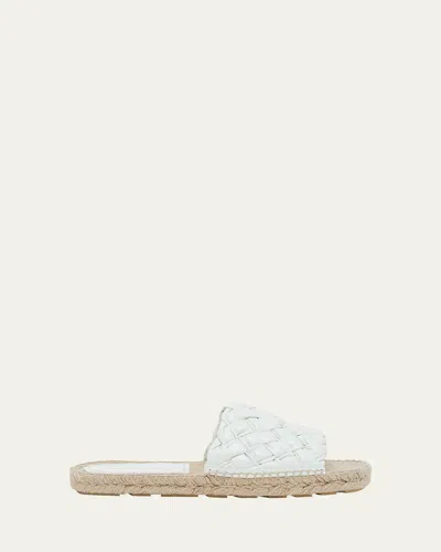 BOTTEGA VENETA JACK WOVEN NAPA SLIDE ESPADRILLES