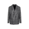 Bottega Veneta Printed Leather Jacket 38 In Black