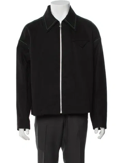 Pre-owned Bottega Veneta Jacket In Black