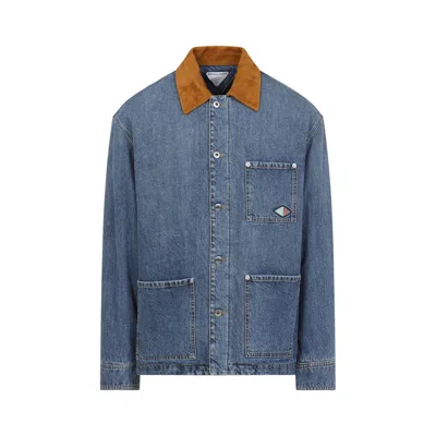 Bottega Veneta Denim Jacket In Blue