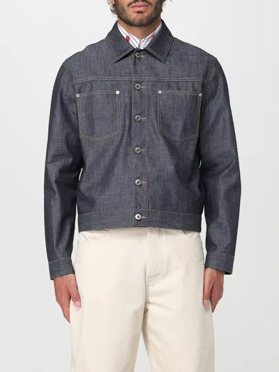 Bottega Veneta Jacket  Men Color Blue