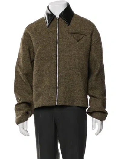 Pre-owned Bottega Veneta Jacket In Gold