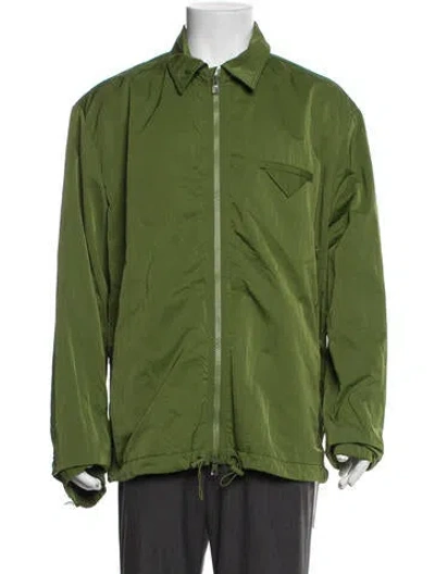 Pre-owned Bottega Veneta Jacket In Green