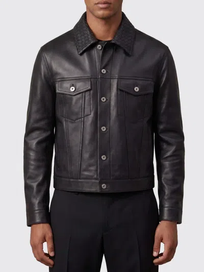 Bottega Veneta Jacket Men In Black