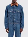 Bottega Veneta Denim Jacket Front Pockets Long Sleeves Collar In Multi