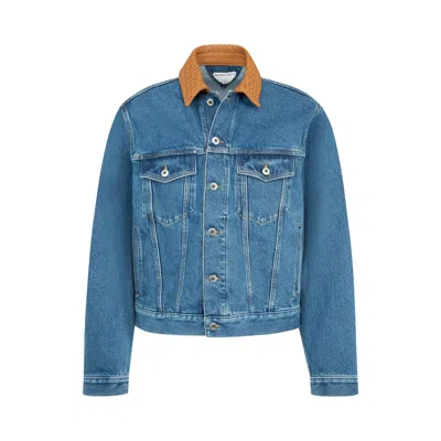 Pre-owned Bottega Veneta Jacket 'mid Blue' | Men's Size 50