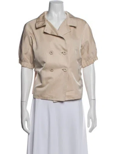 Pre-owned Bottega Veneta Jacket In Neutral
