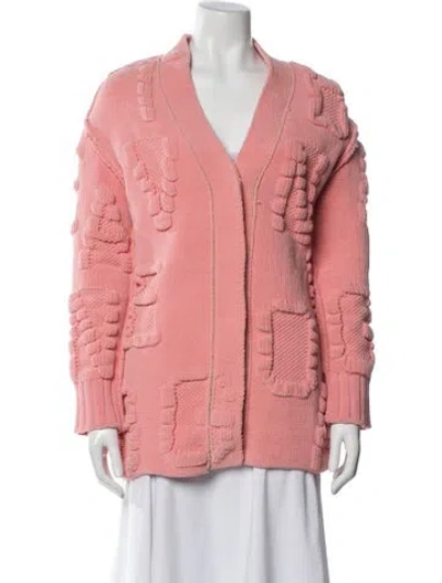 Pre-owned Bottega Veneta Jacket In Pink