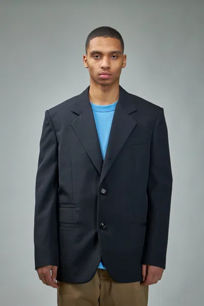 Bottega Veneta Jacket Sartorial Wool Twill In Blue